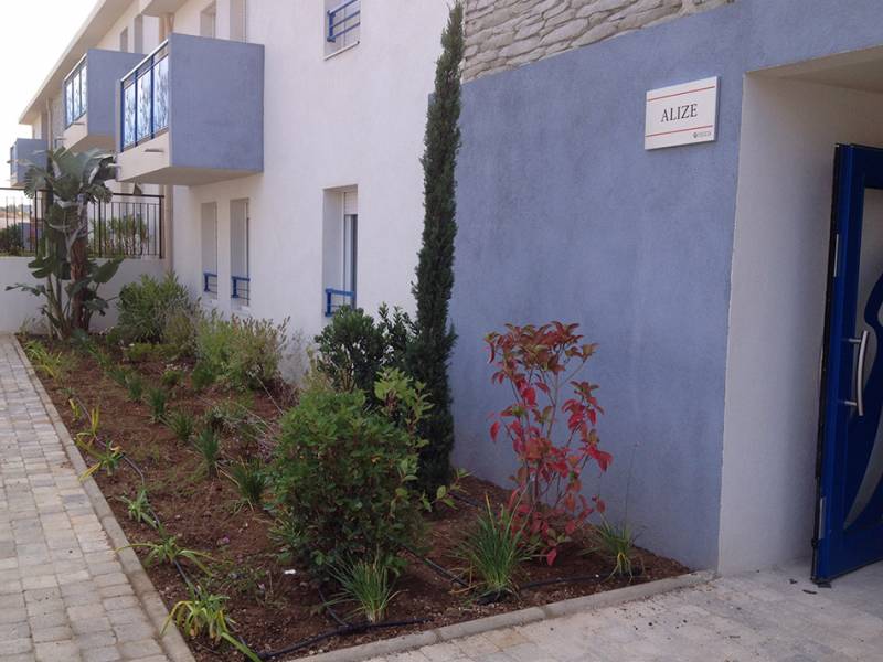 Nos équipes sont intervenues pour la préparation et la plantation de végétaux pour les espaces verts d’un immeuble.