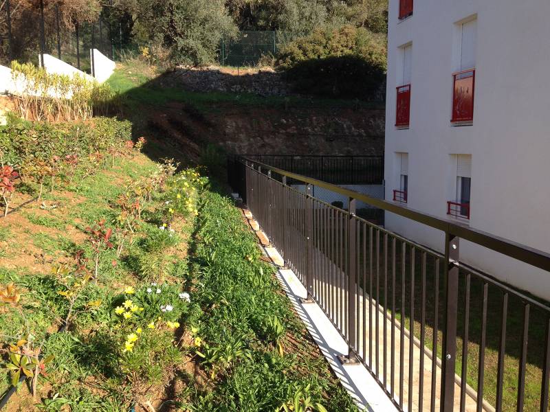  Nous avons donc créé des jardins harmonieux avec des essences régionales. 