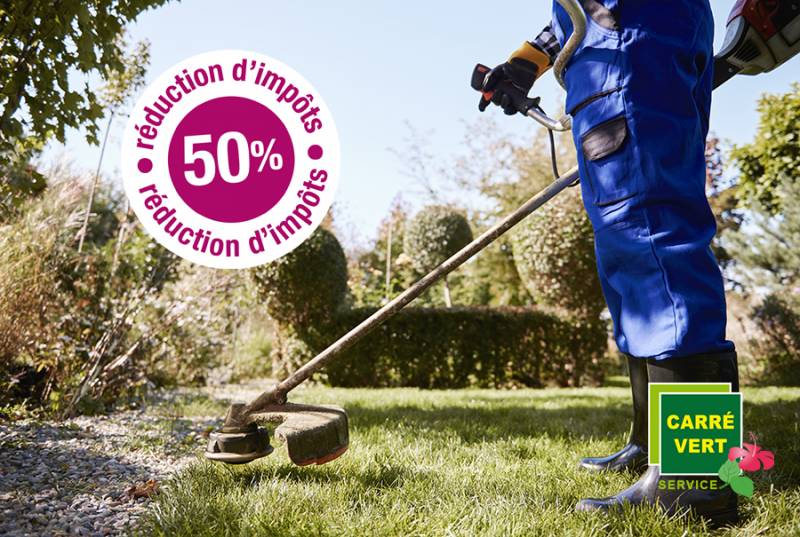 L’entretien de jardin chez Carré Vert service : Comment bénéficier de 50% de réduction sur votre facture ? 