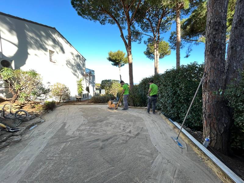 Terrassement dans le var